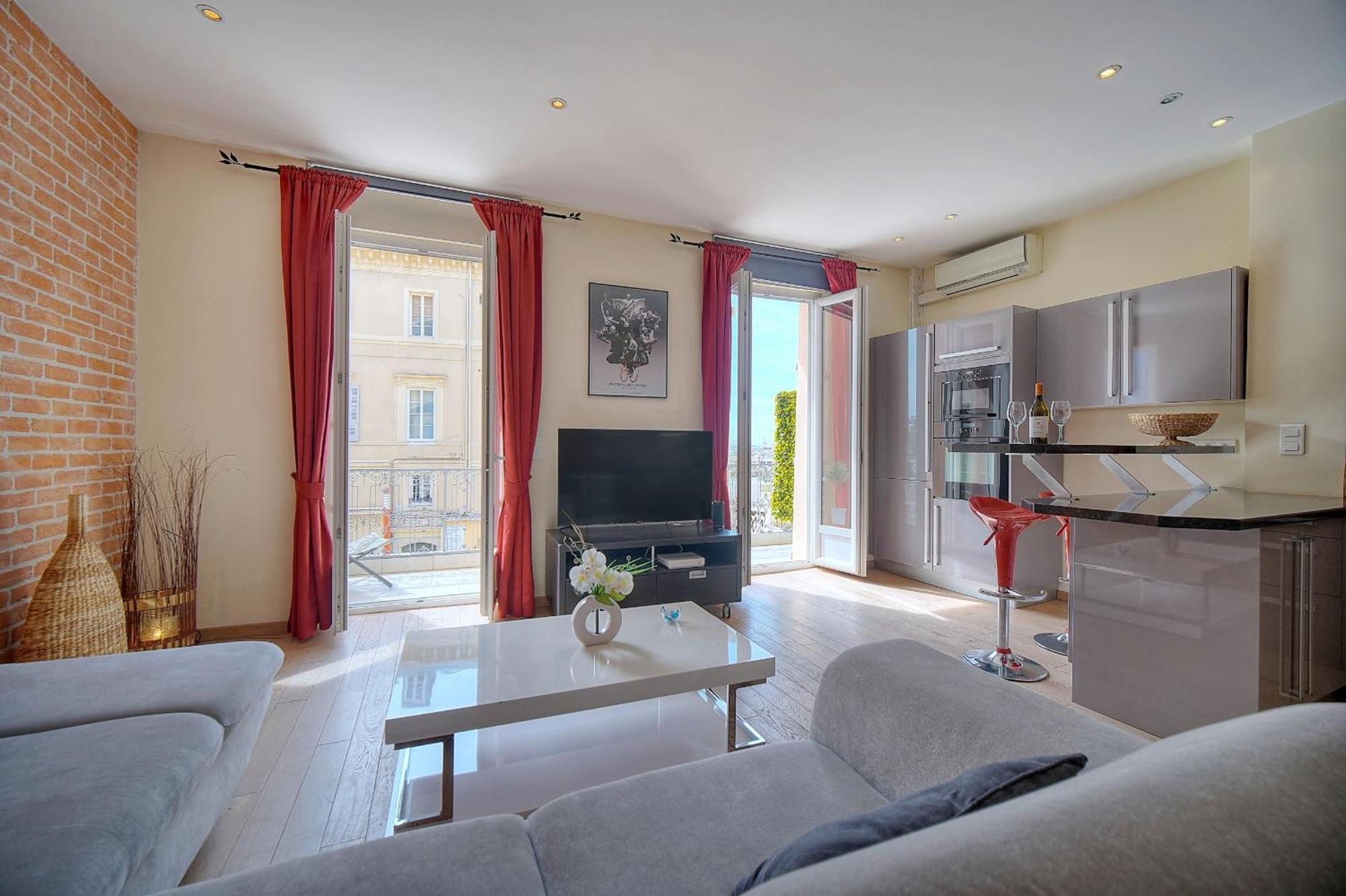 Moderne 3 Pieces Idealement Situe Centre De Cannes L! A2B22 Eksteriør billede